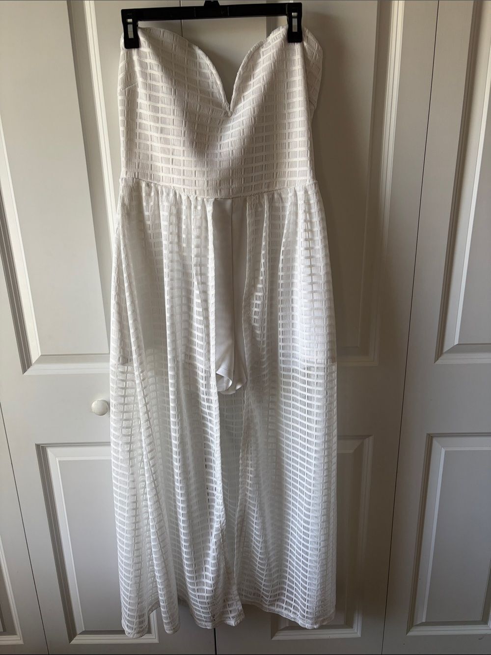 Venus Strapless White Romper Women's Size 14